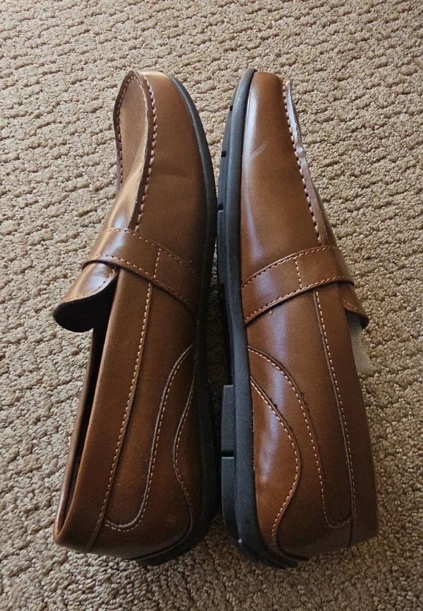 Kenneth Cole Reaction Mens Talan Buckle Driver Loafer Shoes  display picture 3