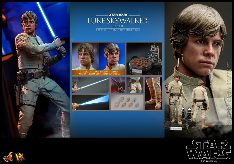 Hot Toys DX24 Star Wars V Luke Skywalker Action Figure Basping