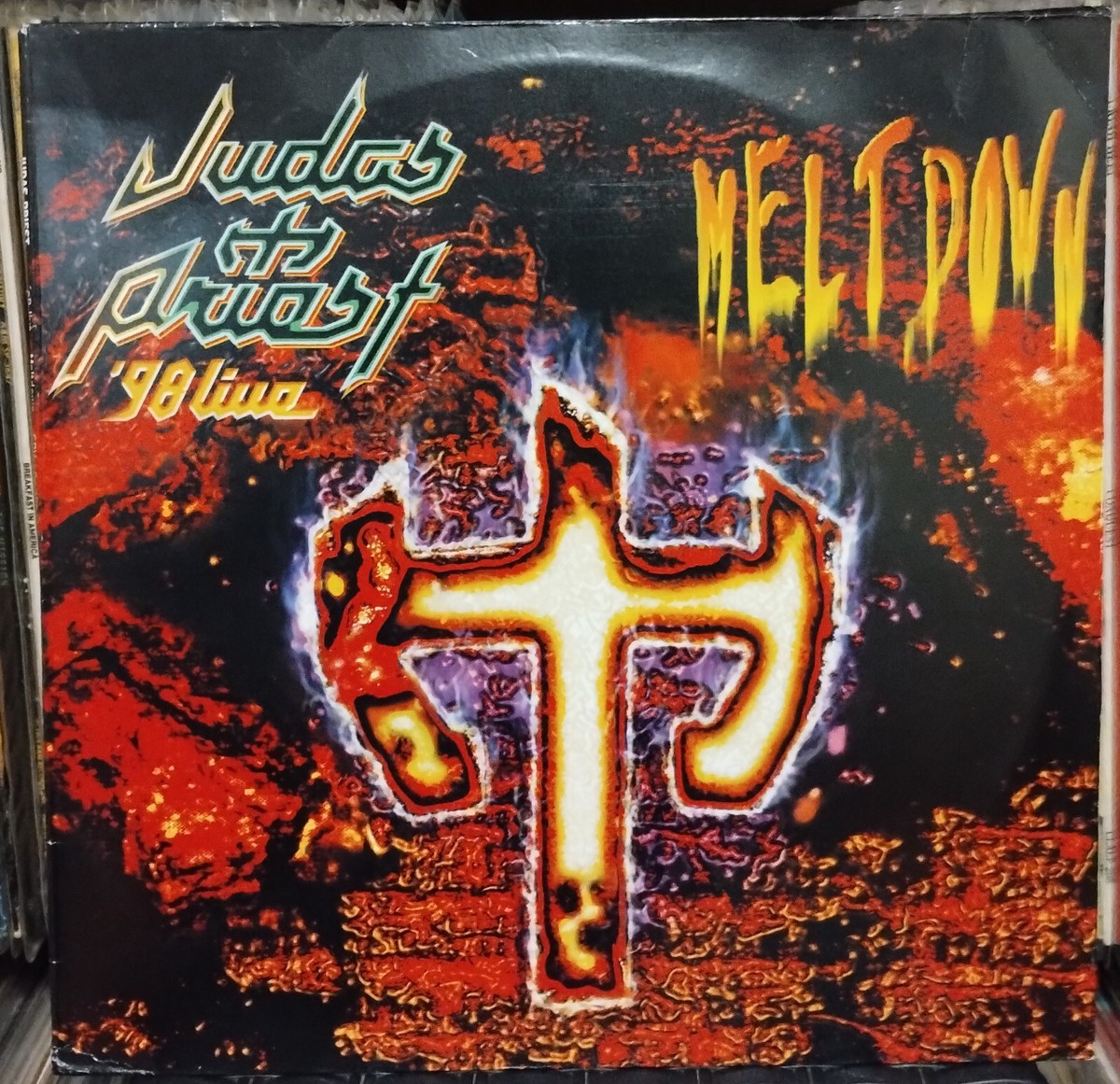 Judas Priest ''98 Live Meltdown'' 3LP, 1998 Original vinyl press