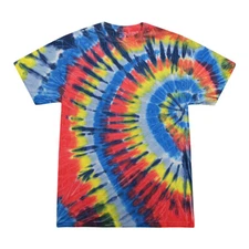 Harmony Tie Dye T-Shirts  Adult  & Kids Sizes Cotton Colortone