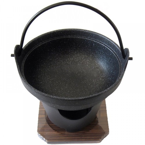Japanese Cooking Pan Irori Nabe With Stand From Japan H5361 B2292 for
