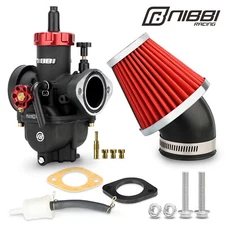 NIBBI Racing PE28mm Flange Carburetor & Air Filter For 200cc 250cc Dirt Pit Bike