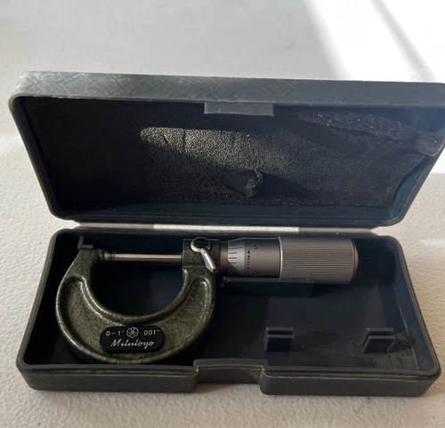 Mitutoyo Economy Design 0-1" Friction Thimble Micrometer 103-135.  M125-1”