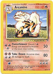 Legendary Collection 36/110 Arcanine Pokemon Card 