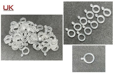 UKAS Essentials Angeln durchsichtige Silikon-Pellet-Köderbänder - Medium - 75er-Packung