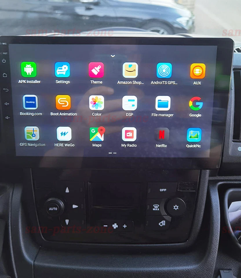 For Fiat Ducato 2008-2016 Carplay Android 13.0 Stereo Radio 64GB GPS WiFi FM Foto 2 de 4