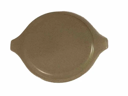 Vintage Pyrex Lid With Handles Speckled Beige Brown Round 20 - C 20 Replacement