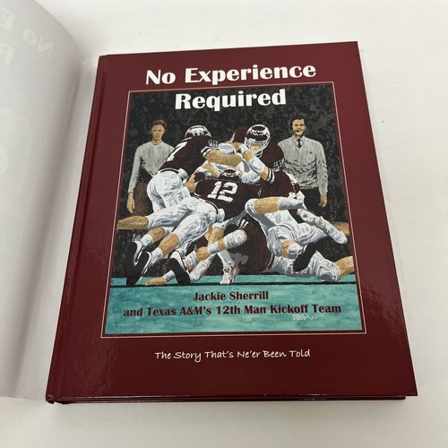 No Experience Required By Jackie Sherrill Signed First Edition Texas A&M - Imagen 8 de 14