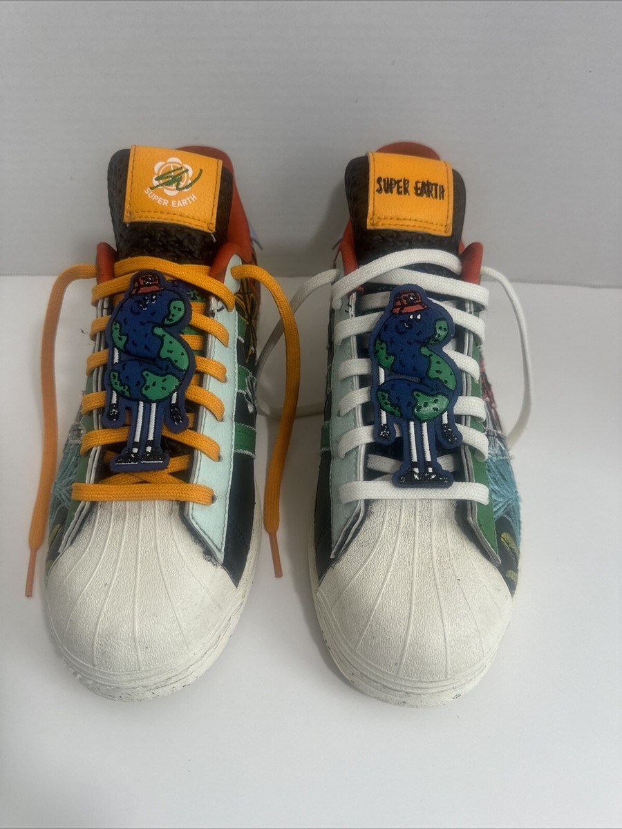 Size US 9 adidas Sean Wotherspoon x Superstar Super Earth - Black 