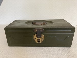 Vintage Union Steel Chest Corp Utility Chest  USA