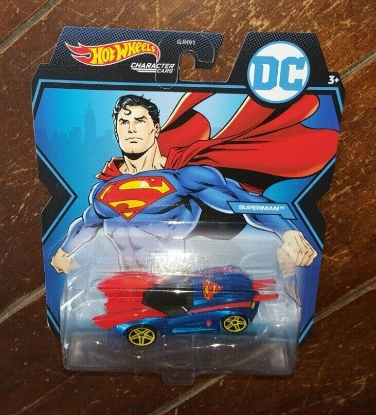 Hot Wheels: DC SUPERMAN Character Car (2020, Mattel) GYB49-4B10  887961966909 | eBay