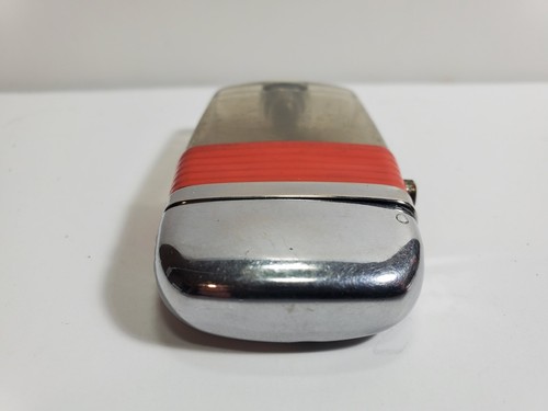 ACCENDINO VINTAGE FUNZIONANTE SCRIPTO VU JUMPING TROTA PESCE FASCIA ROSSA 5650/33 - Foto 7 di 9