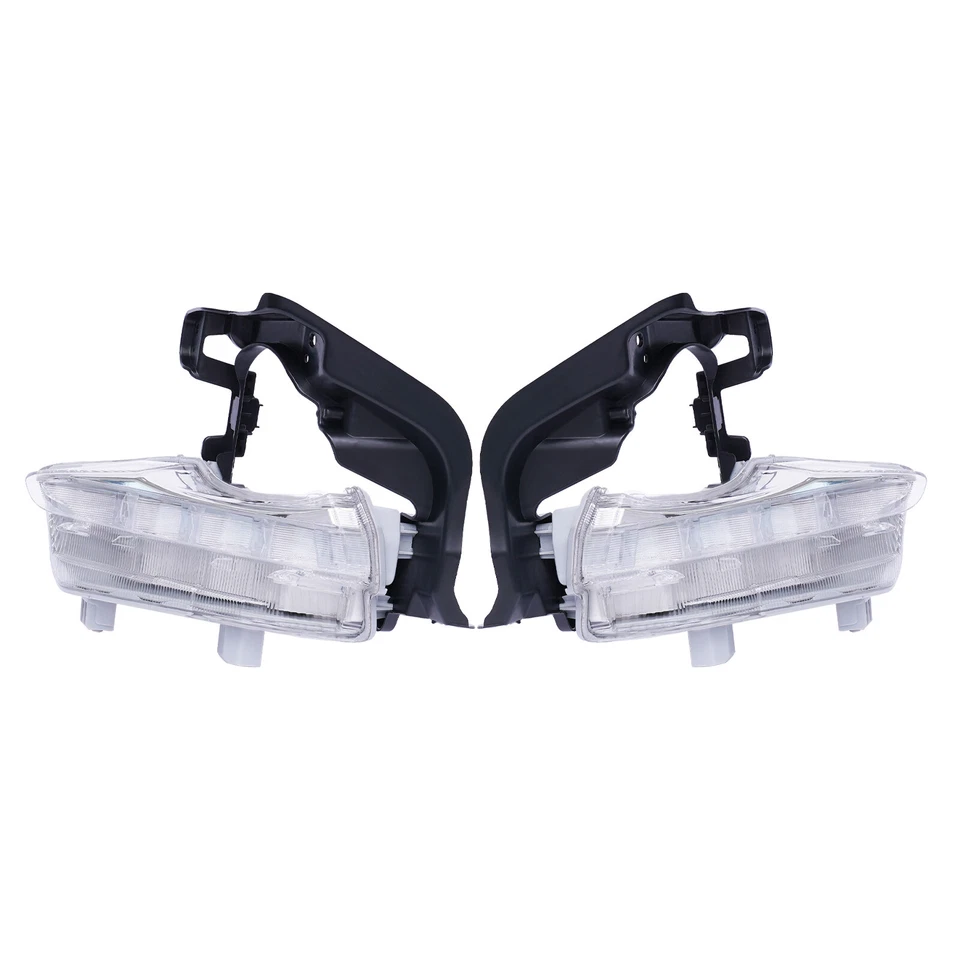 For Toyota Highlander 2014 2015 2016 LED DRL Daytime Running Light Pair Lights - Image 2 of 4