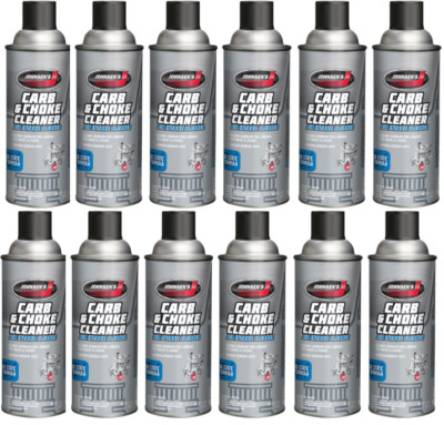 JOHNSEN'S CARB & CHOKE CLEANER 4641C  FORMULA ''50 STATE'' - 10OZ - 12 CANS