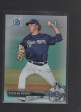 BRENDAN MURPHY 2017 BOWMAN DRAFT CHROME REFRACTOR CARD #BDC-149