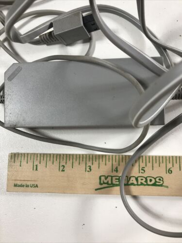 Official OEM Nintendo Wii Power Supply Ac Adapter + Wired Sensor Bar+ AV Cables - Picture 9 of 12
