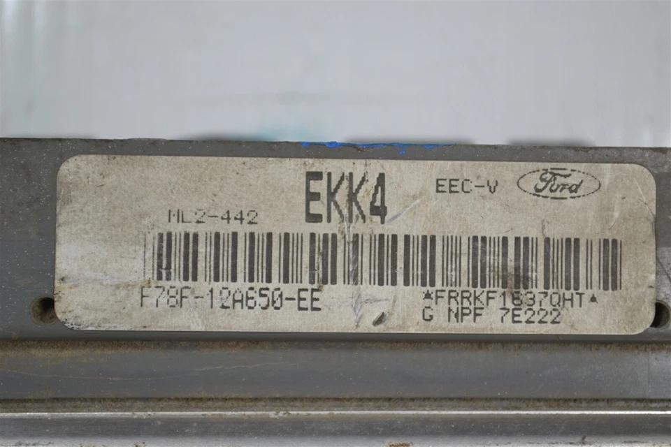 Unidad de control del motor F78F12A650EE Ford Windstar 1998 módulo ECU 16C1 903 B40 Foto 4 de 4