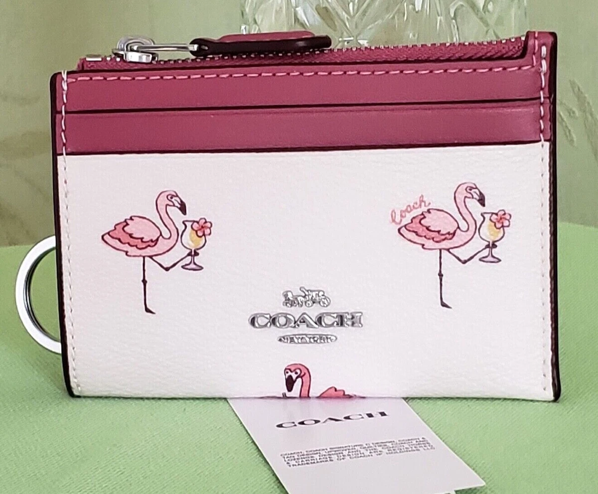 Coach Outlet Mini Skinny ID Case - Red