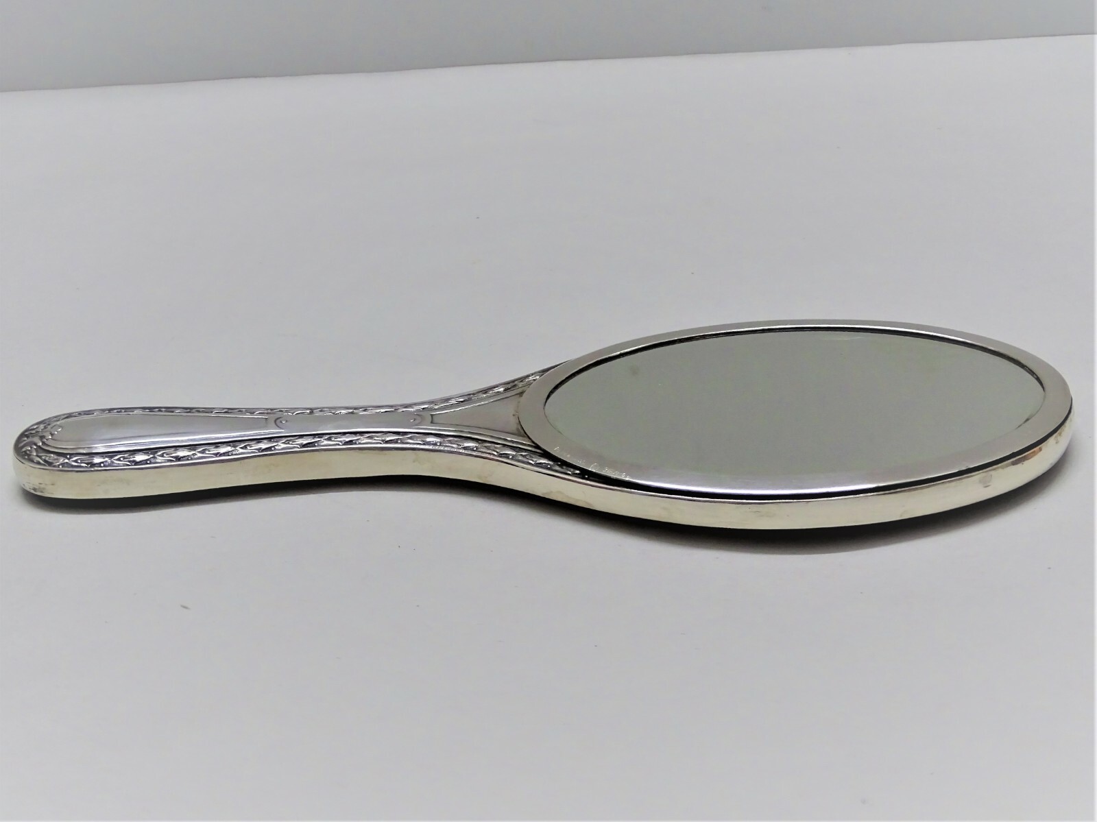 Mini Miroir à Main En Argent Sterling 925 - Occasion Vintage