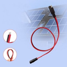 60CM SAE to DC Female Solar Cable 14AWG Battery Charging Cable for Solar Panel