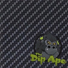 HYDROGRAPHIC FILM CARBON FIBER WEAVE WATER TRANSFER HYDRO DIP APE