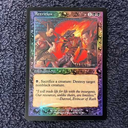 ATTRITION   Foil  Urza's Destiny MTG   Rare  Unplayed  NM