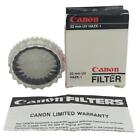 Canon 52mm Uv Haze-1 Lens Filter for 35mm Camera