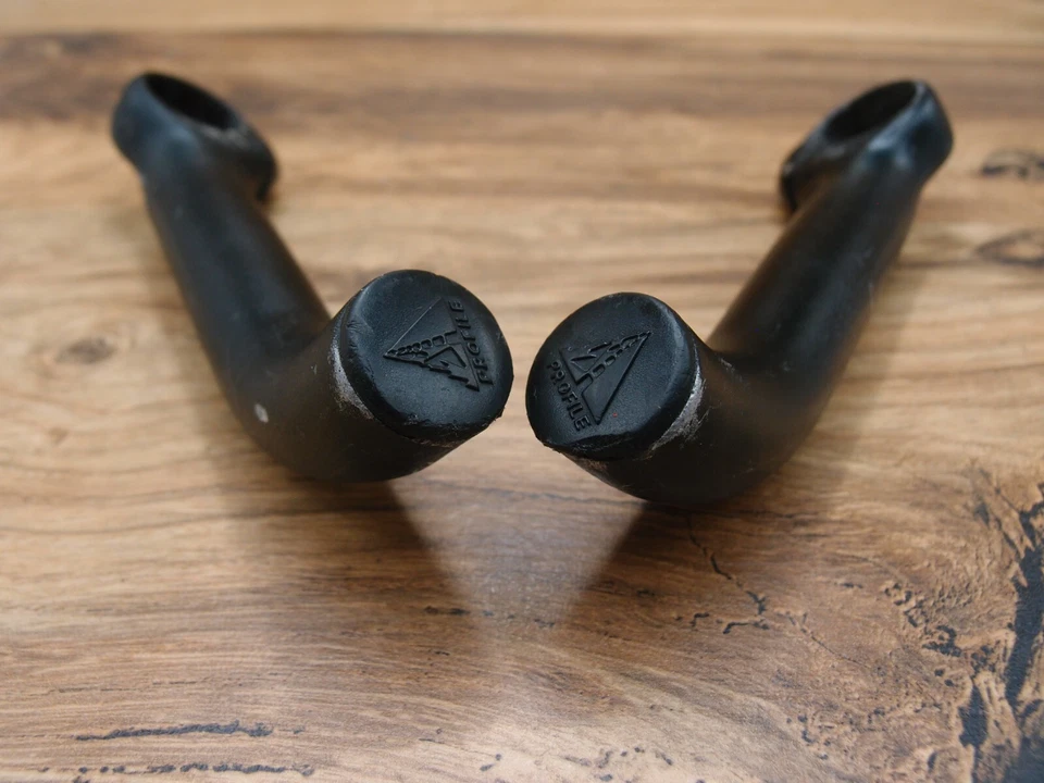 Barra de aluminio MTB años 90 extremos perfil una pieza aluminio 22,2 mm con tapones Foto 3 de 4