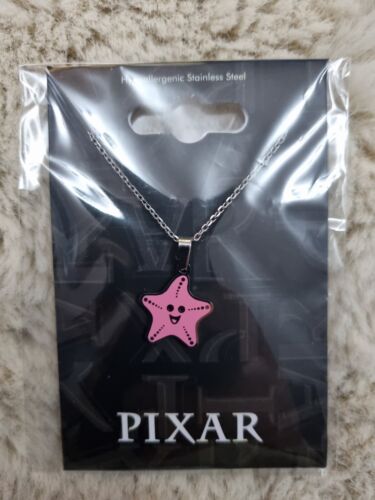 Disney Couture Kingdom Finding Nemo Peach Starfish Necklace New - Picture 1 of 1