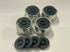 (Qty 4) 1.98" EZ Lube Dust Cap Plus (4) Extra Rubber Plug