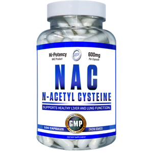 HI TECH N-ACETYL-L-CYSTEINE (NAC) 600 mg Capsules nonGMO USP Grade USA  Popularne tanie