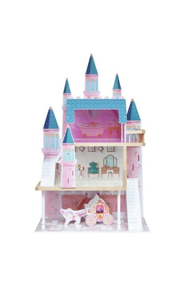 Castle Playset Asda Princess Dolls House Dollhouse Toy Castle