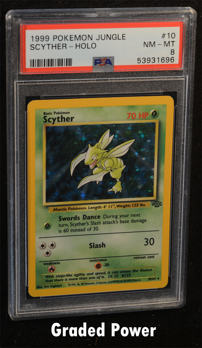 【PSA 10】 ストライク 旧裏 ジャングル ポケモンカード Scyther Pokemon Scyther Holo Jungle 10/64 PSA CGC 8.5 | eBay