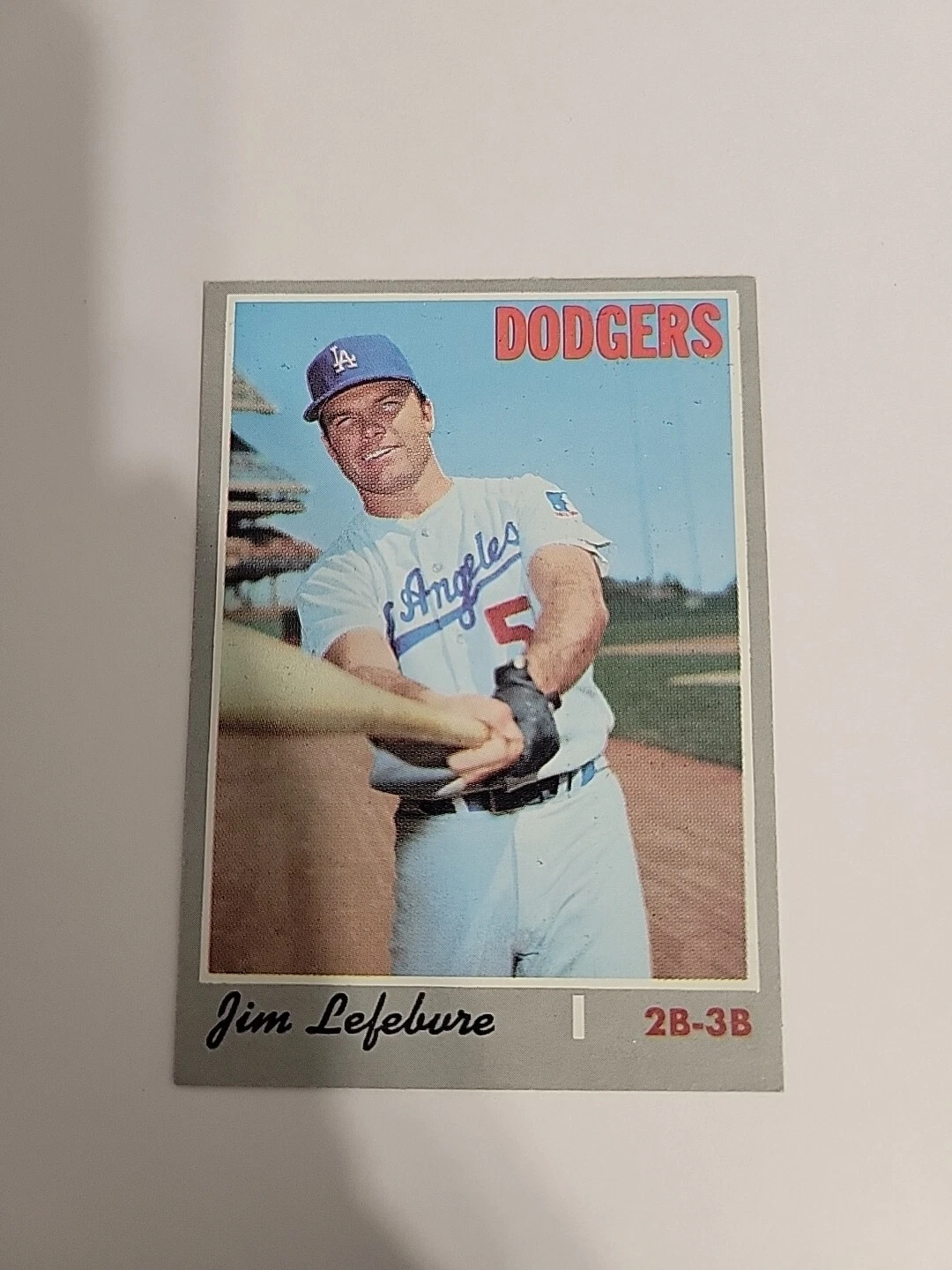 1970 Topps #553 Jim Lefebvre