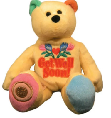 Get well soon beanie bear