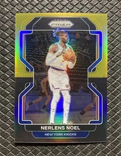 NERLENS NOEL 2021-22 Panini Prizm #224 Black Gold SSP /5 New York Knicks