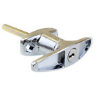 <!--F#f_0-->Large lockable T-handle front fixing chrome FLAT82W-KAFF<!--F/-->