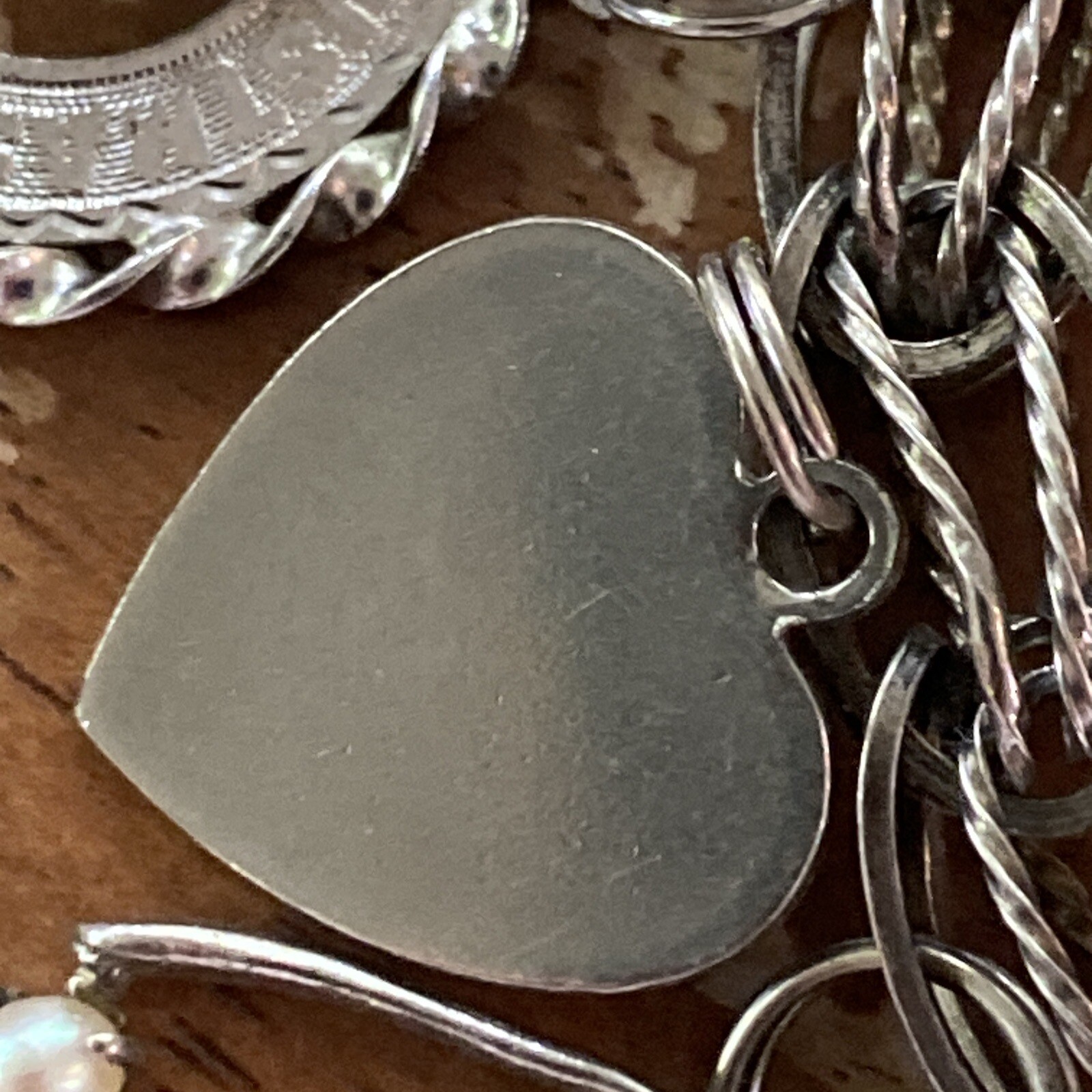 Solid Cable Sterling Excellent Condition Charm Br… - image 14