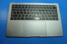 MacBook Air 13" A1932 2018 MRE82LL/A Top Case Palmrest w/Battery Gray 661-12592