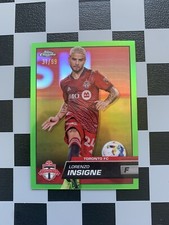 2023 Topps Chrome MLS Lorenzo Insigne Green /99 Toronto FC b