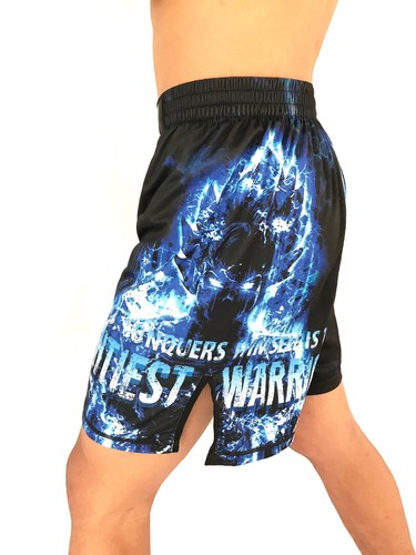 Dragonball Z Vegeta Fight Shorts MMA Kick boxing wrestling- Adu & Youths sizes - Picture 3 of 5