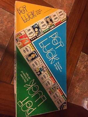 Rare Vintage Kapcar Pot Luck Board Game 