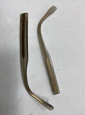 MAUI JIM CAPRI MJ 820-10E SMOKE CRYSTAL CLEAR GOLD TEMPLE ARM PARTS SH48