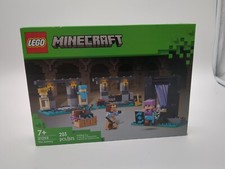 SEALED LEGO Minecraft 21252 The Armory Building Set 203 Pieces NEW 