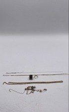 14KT Yellow Gold Necklace Chains Jewelry Scrap/Recovery Mixed Lot 17.74 Grams