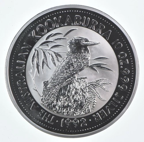 1992 Australian Silver Kookaburra 1 oz — photo from another recent sale