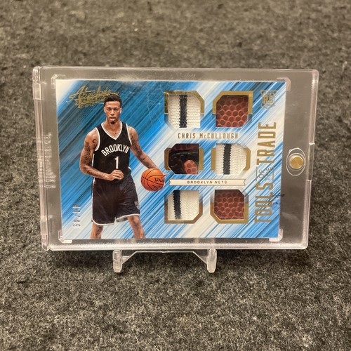 2015 Absolute Chris McCullough Tools Of The Trade 6 Patches Ball Logo Patch Nets