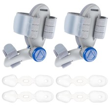 2 Pack Bunion Corrector for Men  Women, Adjustable Knob Toe Splint with Sili...