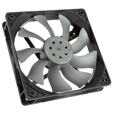Akasa OTTO SF12 Fan 12cm 0RPM 2000 RPM Black Grey AK-FN110