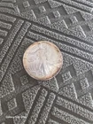 Toned 1986 & 1987 AMERICAN SILVER EAGLEs Set